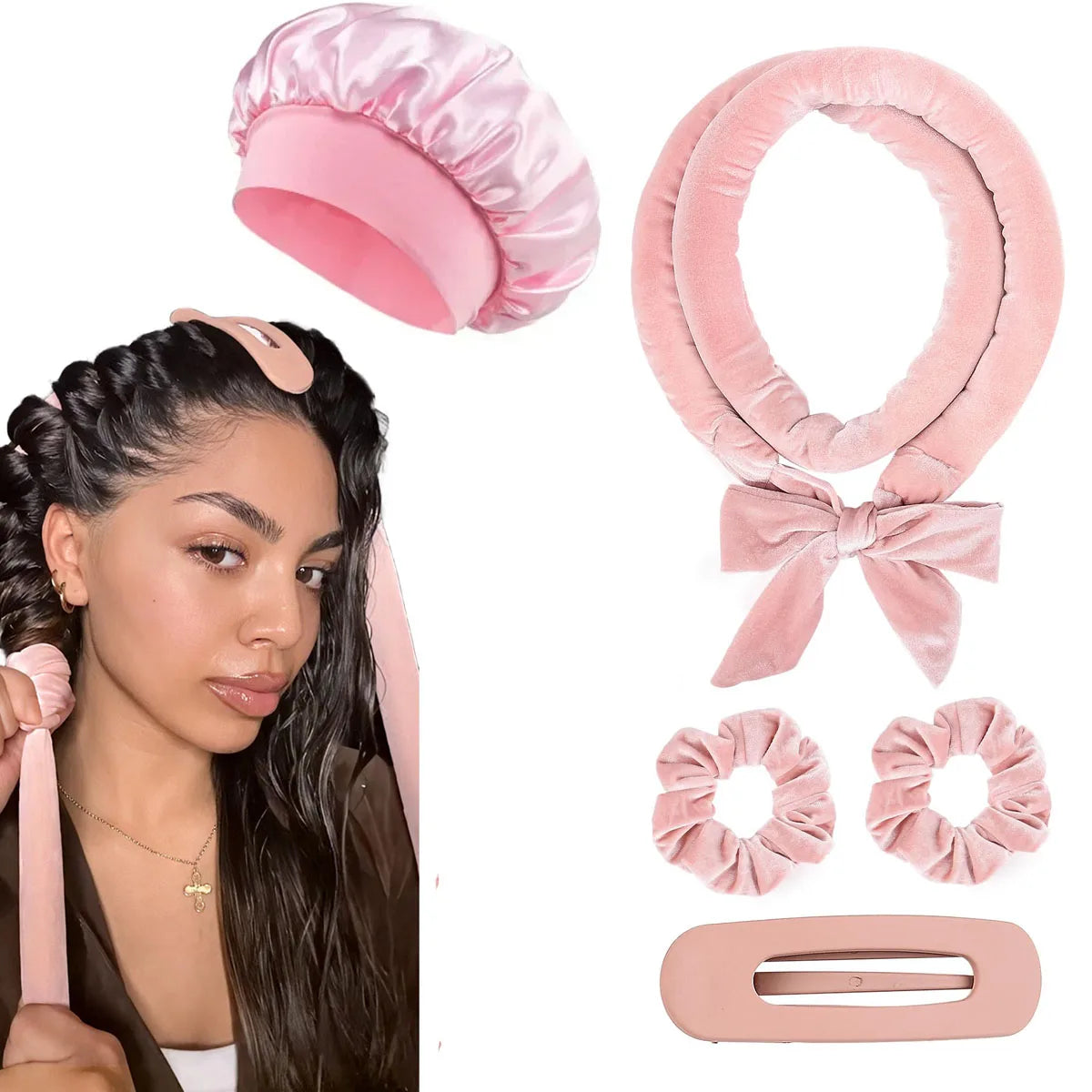 Velluvia Heatless Curling Headband