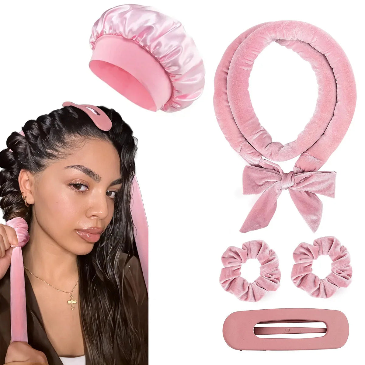 Velluvia Heatless Curling Headband