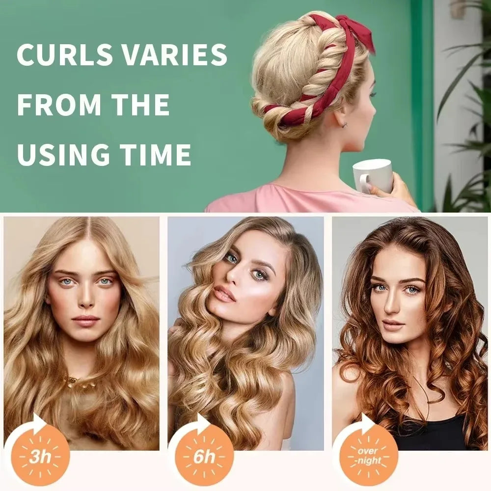 Velluvia Heatless Curling Headband