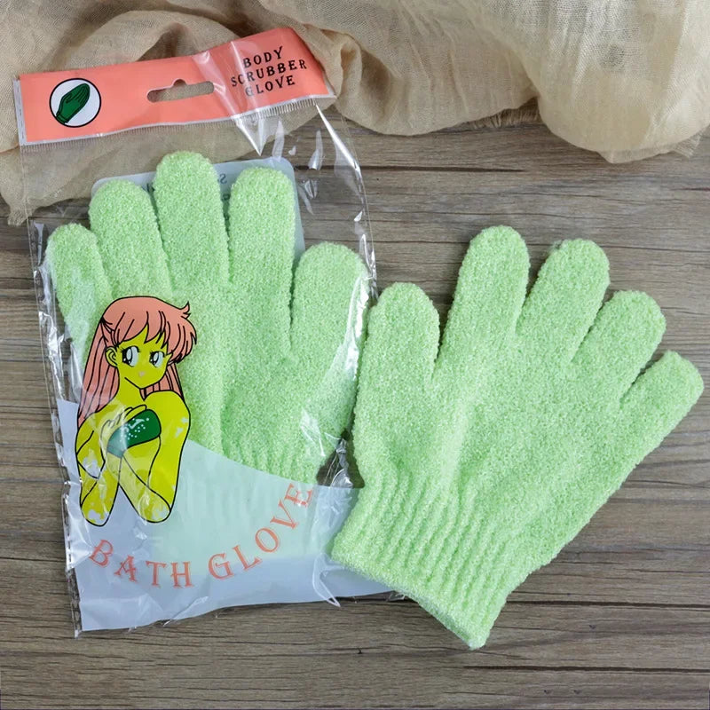 Velluvia Exfoliating Bath Gloves