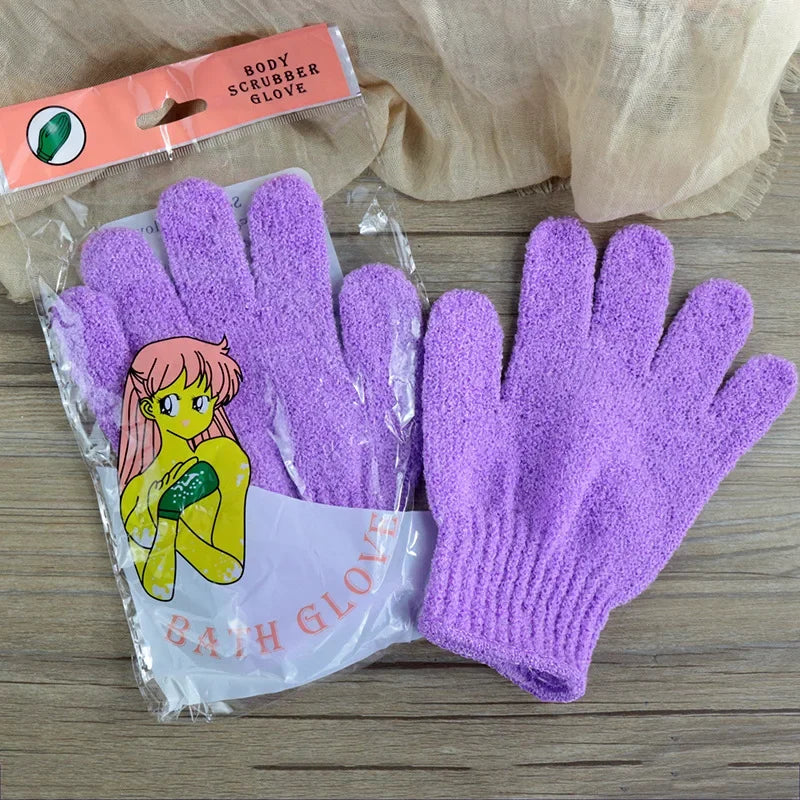 Velluvia Exfoliating Bath Gloves