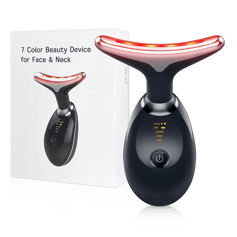 Appareil de massage facial LED 7 couleurs Velluvia