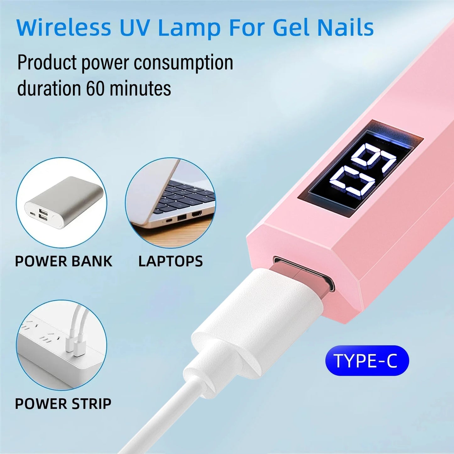 Velluvia Mini UV/LED Nail Lamp