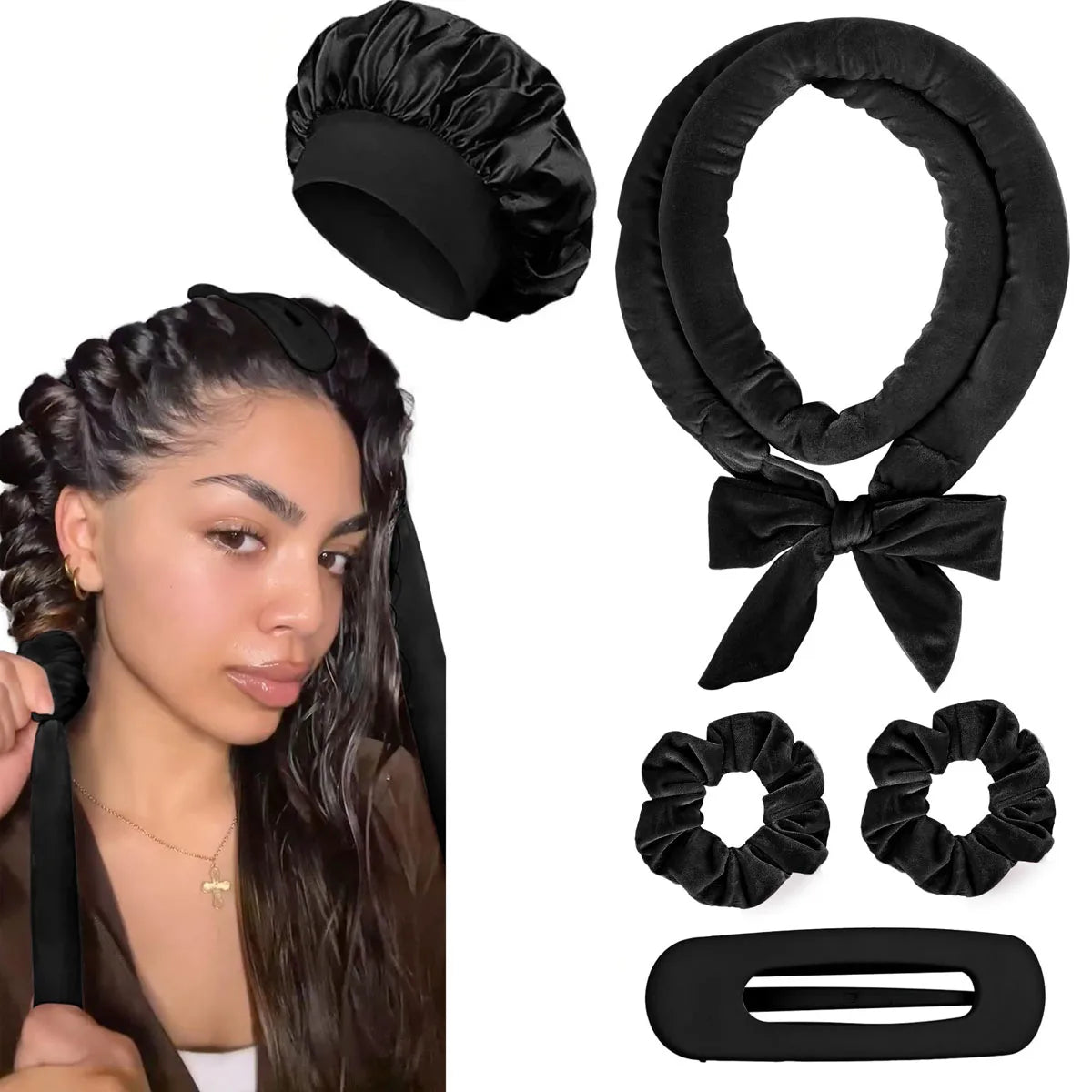 Velluvia Heatless Curling Headband